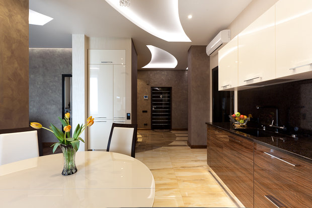 Фото из портфолио Джаз на 25 этаже – фотографии дизайна интерьеров на INMYROOM