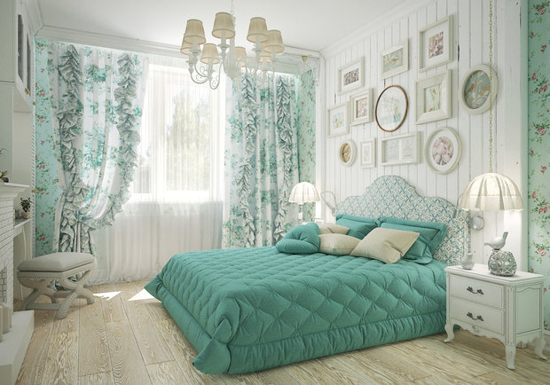 Фотография: Спальня в стиле Прованс и Кантри – фото на INMYROOM