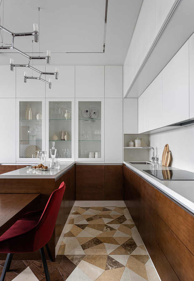 Фото из портфолио Квартира 74,6 кв.м. ЖК "Лица" Реализованный проект – фотографии дизайна интерьеров на INMYROOM