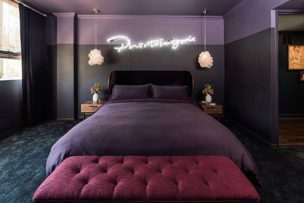 Фото из портфолио Фиолетовое счастье – фотографии дизайна интерьеров на INMYROOM