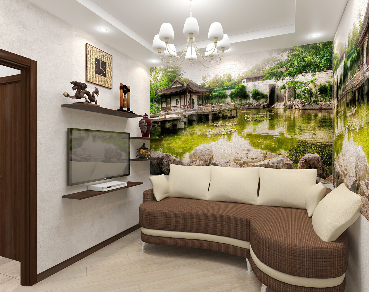 Фото из портфолио Проект на Михневской – фотографии дизайна интерьеров на INMYROOM Фото из портфолио Проект на Михневской – фотографии дизайна интерьеров на INMYROOM