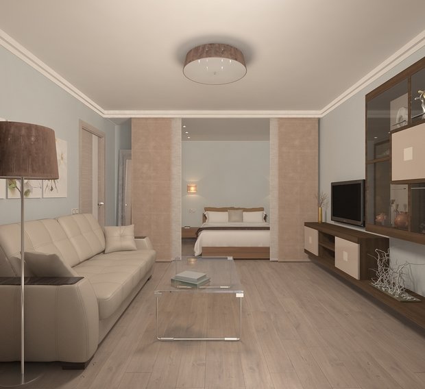 Фото из портфолио 1 квартира СПБ, ЖК Пулковский 2 – фотографии дизайна интерьеров на INMYROOM