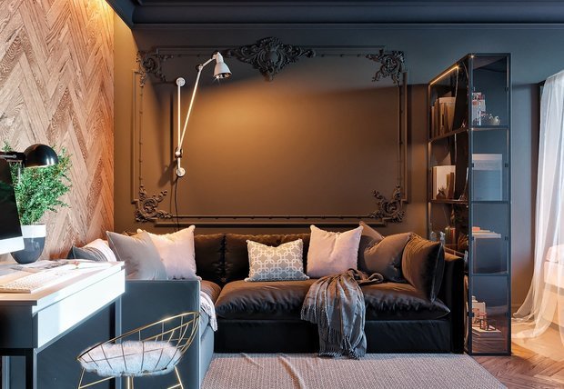 Фотография: Гостиная в стиле Эклектика, Советы – фото на INMYROOM