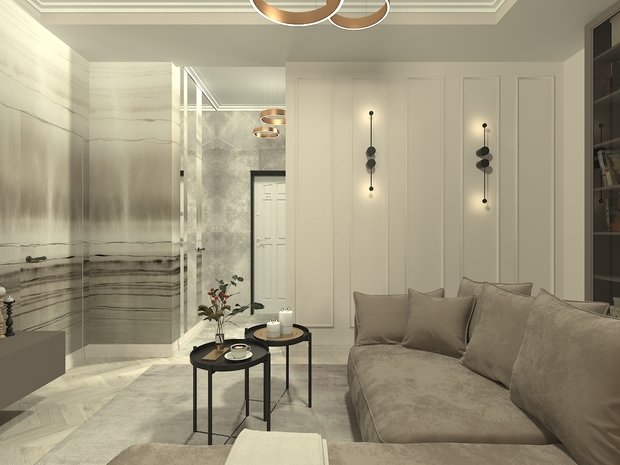 Фото из портфолио Песчаная панорама – фотографии дизайна интерьеров на INMYROOM