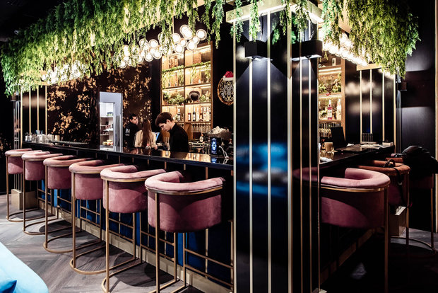 Фото из портфолио Сеть кальянных Myata Edition – фотографии дизайна интерьеров на INMYROOM