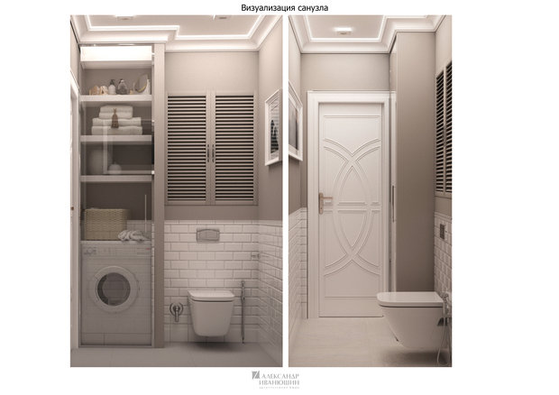 Фото из портфолио Квартира для Марии – фотографии дизайна интерьеров на INMYROOM