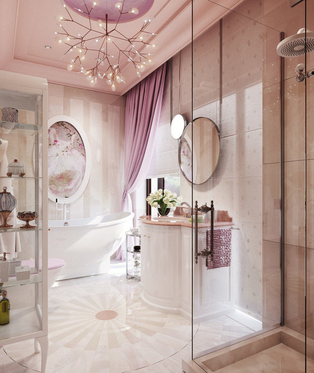 Фото из портфолио Розовое облако – фотографии дизайна интерьеров на INMYROOM