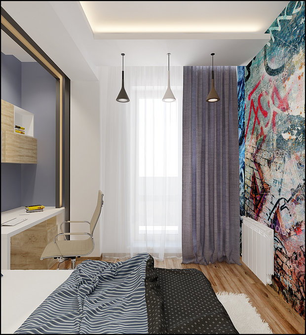 Фото из портфолио Комната для подростка – фотографии дизайна интерьеров на InMyRoom.ru
