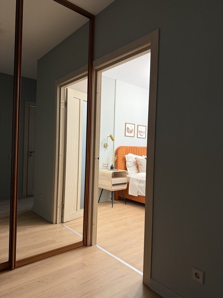 Фотография: в стиле , Скандинавский, Квартира, Переделка, 1 комната, до 40 метров, Екатерина Безъязычная, Санкт-Петербруг – фото на INMYROOM