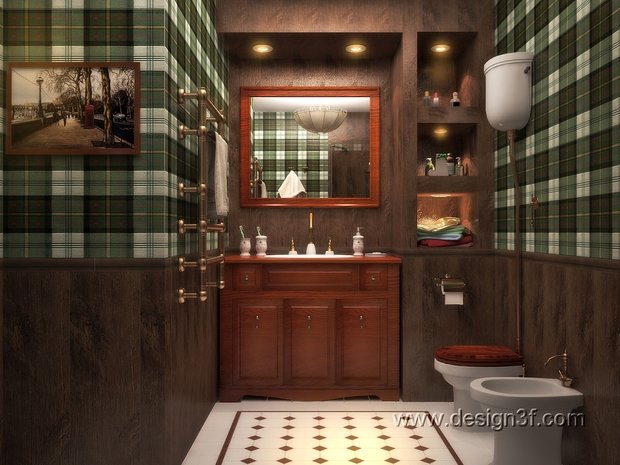 Фото из портфолио Квартира в Английском стиле – фотографии дизайна интерьеров на INMYROOM
