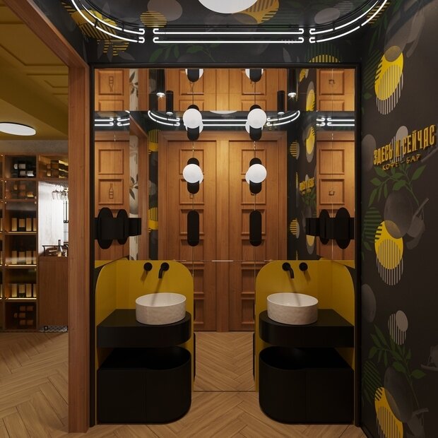 Фото из портфолио Дизайн кафе – фотографии дизайна интерьеров на INMYROOM