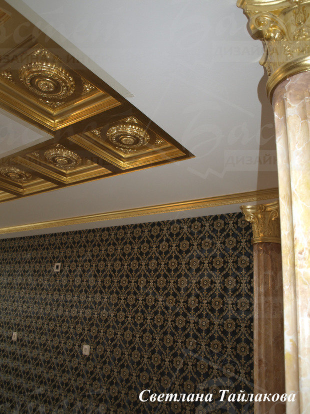 Фото из портфолио Золочение лепнины – фотографии дизайна интерьеров на InMyRoom.ru