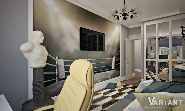Фото из портфолио Дизайн квартиры по ул.Плеханова (г.Пенза) – фотографии дизайна интерьеров на INMYROOM