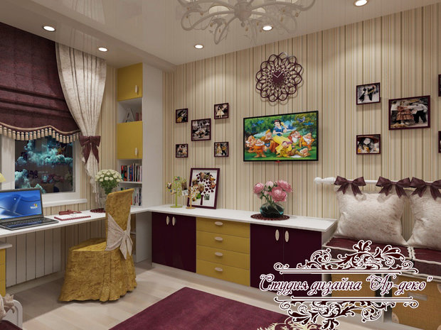 Фото из портфолио Детская для юной леди – фотографии дизайна интерьеров на INMYROOM