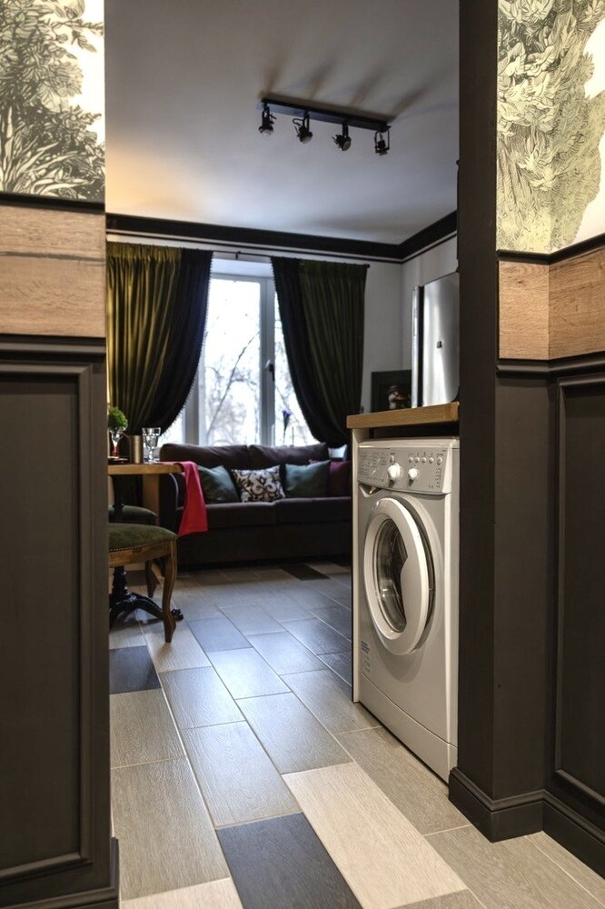 Фотография: в стиле , Квартира, Москва, Ремонт на практике, Хрущевка, Кирпичный дом, 1 комната, до 40 метров – фото на INMYROOM