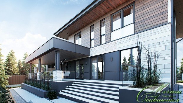 Фото из портфолио Современная реконструкция – фотографии дизайна интерьеров на INMYROOM