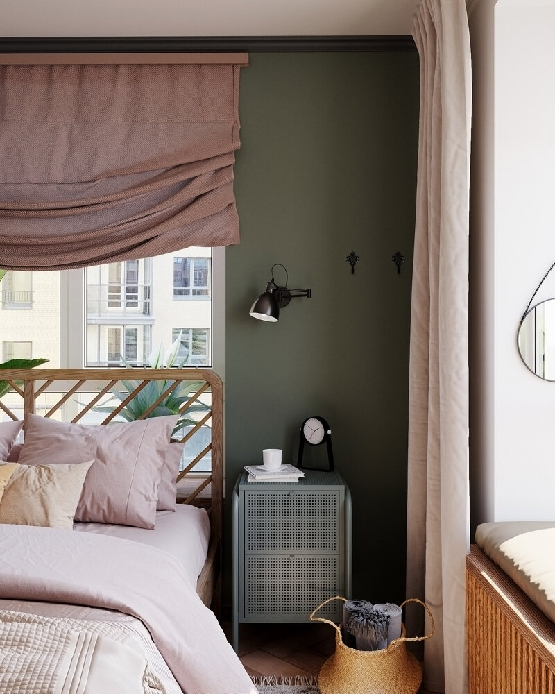 Фотография: Спальня в стиле Современный, Квартира, Проект дня, Санкт-Петербург, 3 комнаты, 60-90 метров, Анастасия Струве – фото на INMYROOM Фотография: Спальня в стиле Современный, Квартира, Проект дня, Санкт-Петербург, 3 комнаты, 60-90 метров, Анастасия Струве – фото на INMYROOM