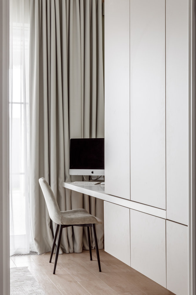 Фотография: Кабинет в стиле Современный, Дом, Минимализм, Проект дня, Дом и дача, Ростов-на-Дону, 3 комнаты, Более 90 метров, Astar project – фото на INMYROOM