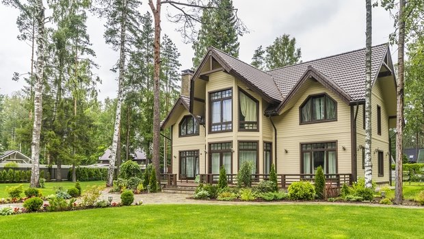 Фото из портфолио Загородный дом под Петербургом – фотографии дизайна интерьеров на INMYROOM