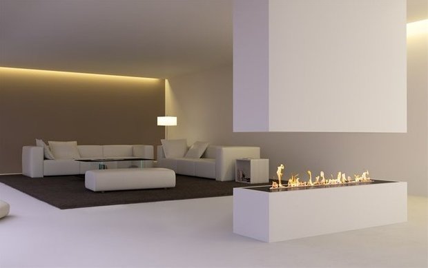 Фотография: Гостиная в стиле Хай-тек, Квартира, Дома и квартиры – фото на INMYROOM