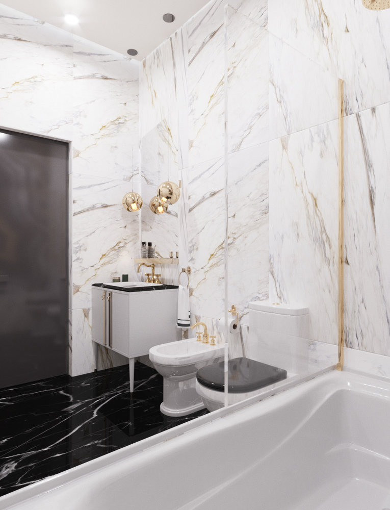 Фото из портфолио Апартаменты в ЖК Аю-Даг 1713 – фотографии дизайна интерьеров на INMYROOM Фото из портфолио Апартаменты в ЖК Аю-Даг 1713 – фотографии дизайна интерьеров на INMYROOM