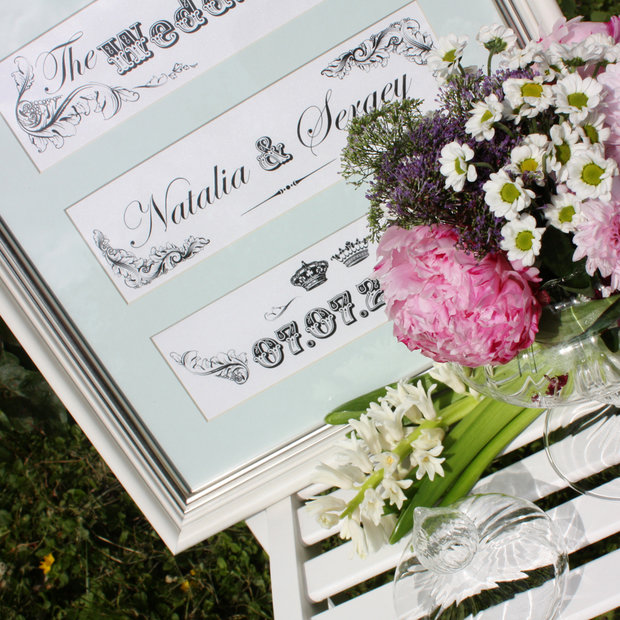 Фотография: Аксессуары в стиле Классический, Современный, Декор интерьера, Праздник, Декор свадьбы, Картина – фото на INMYROOM