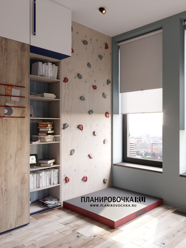 Фото из портфолио ЖК "Вандер Парк", Детская 14,6 м2 – фотографии дизайна интерьеров на INMYROOM