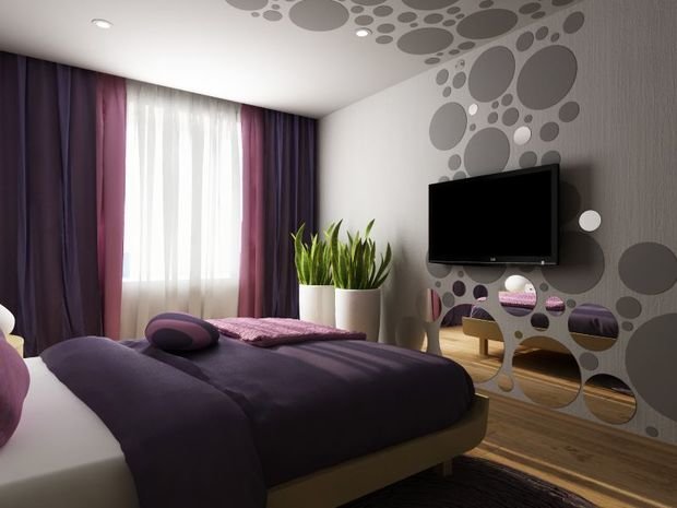 Фото из портфолио Черничное настроение – фотографии дизайна интерьеров на INMYROOM