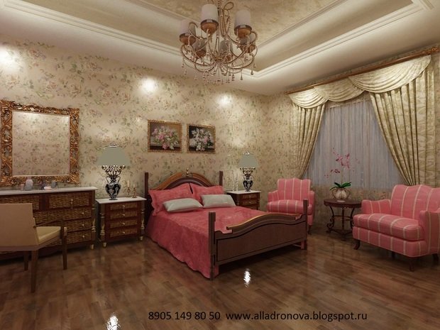 Фото из портфолио Спальня в стиле прованс. – фотографии дизайна интерьеров на INMYROOM