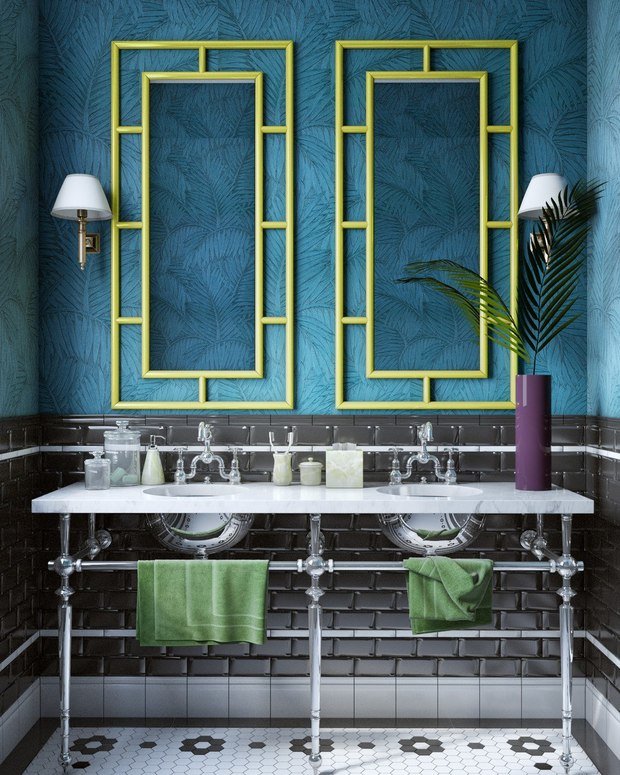 Фото из портфолио Yellow stripe – фотографии дизайна интерьеров на INMYROOM