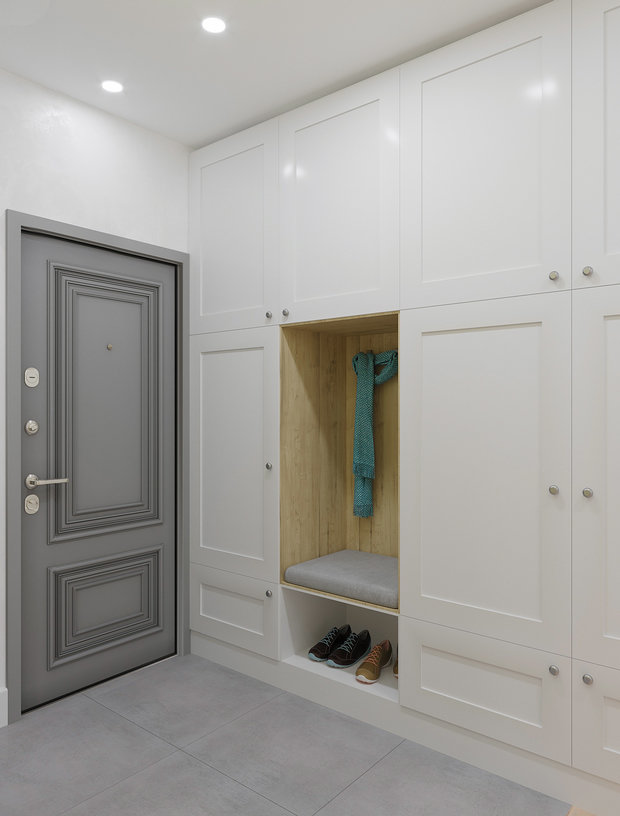 Фото из портфолио Скандинавская квартира в доме П 44 – фотографии дизайна интерьеров на INMYROOM