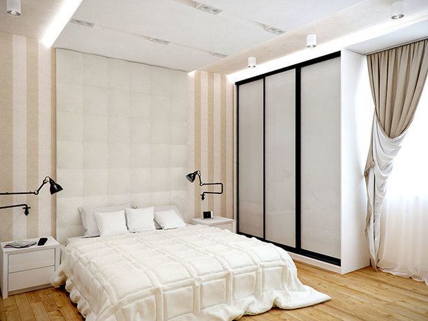 Фотография: Спальня в стиле Лофт, Современный, Декор интерьера, Декор дома, Обои – фото на INMYROOM