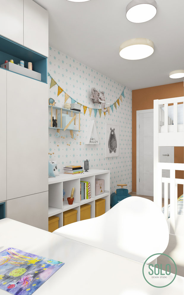 Фото из портфолио Игра цвета – фотографии дизайна интерьеров на INMYROOM
