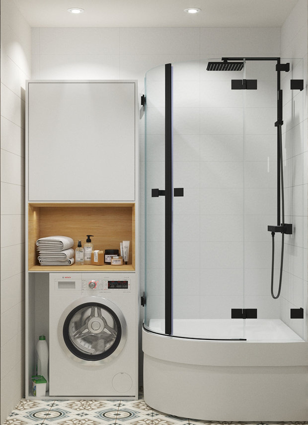 Фото из портфолио Ванная – фотографии дизайна интерьеров на INMYROOM