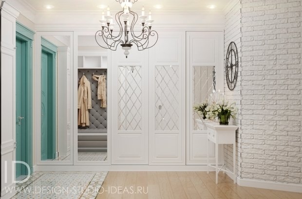 Фото из портфолио СОВРЕМЕННАЯ КЛАССИКА НА ГАГАРИНСКОМ, 137м² – фотографии дизайна интерьеров на INMYROOM