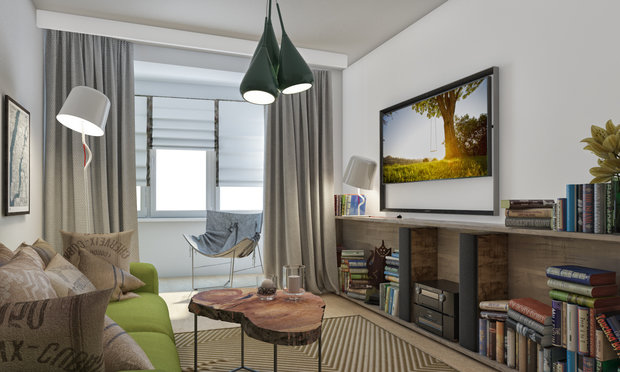 Фото из портфолио Квартира 75 кв. метров в Киеве – фотографии дизайна интерьеров на INMYROOM