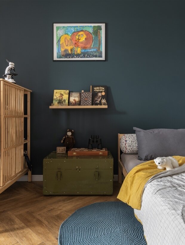 Фотография: Детская в стиле Прованс и Кантри, Скандинавский, Современный, Эклектика, Винтажный, Квартира, Проект недели, Монолитный дом, 3 комнаты, 60-90 метров, Уфа, Надежда Токарева – фото на INMYROOM