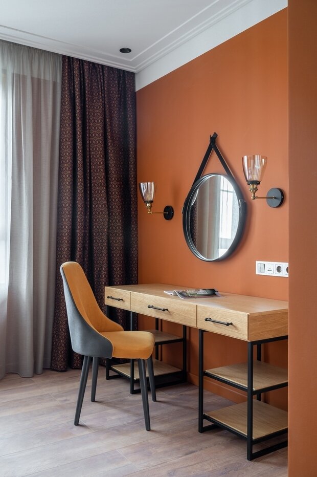 Фотография: Спальня в стиле Современный, Квартира, Проект недели, 2 комнаты, 40-60 метров, Design Project Studio, Анастасия Володина, Град Московский – фото на INMYROOM