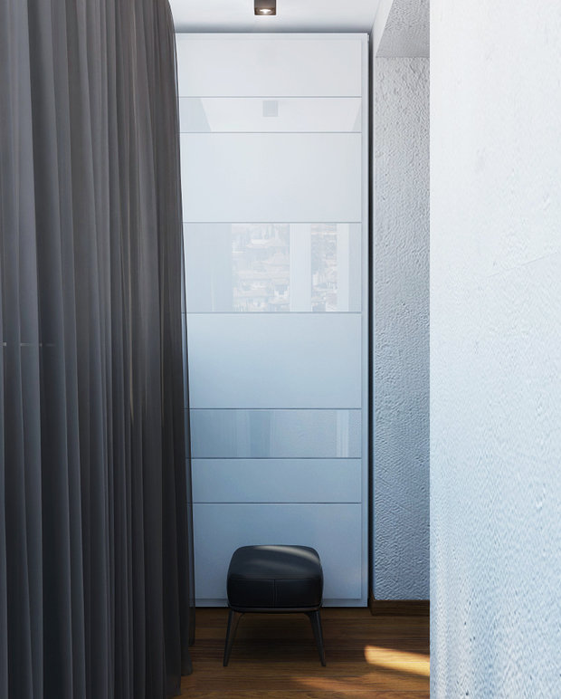 Фото из портфолио Микс фактур для спальни – фотографии дизайна интерьеров на INMYROOM