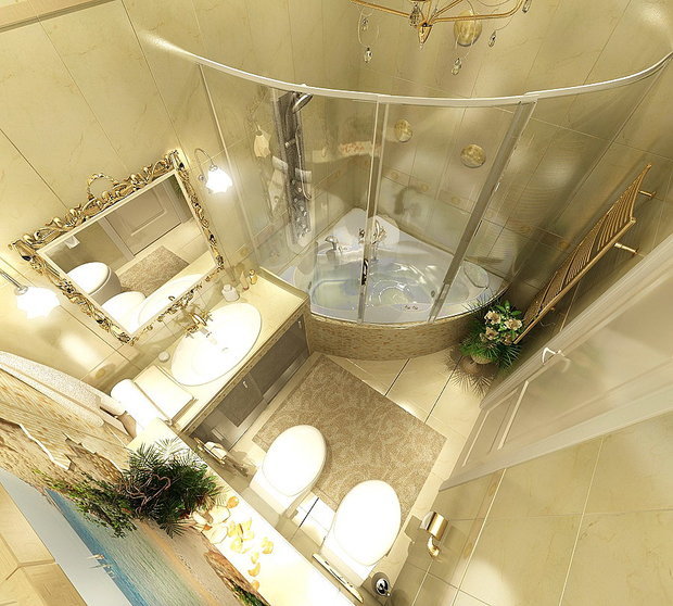 Фото из портфолио Ванная в классическом стиле – фотографии дизайна интерьеров на INMYROOM
