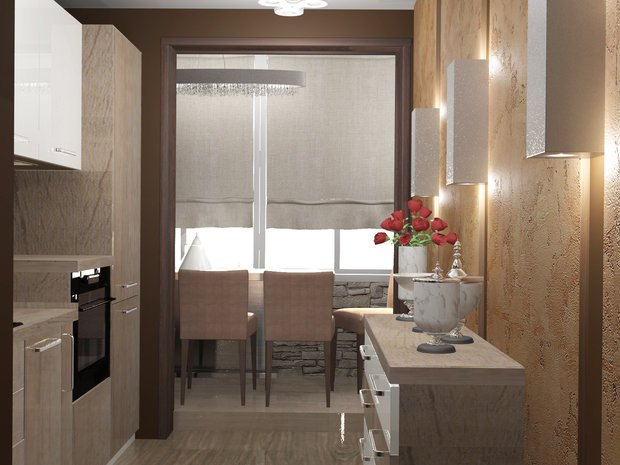 Фото из портфолио 4-х комнатная квартира для 4-х человек – фотографии дизайна интерьеров на INMYROOM