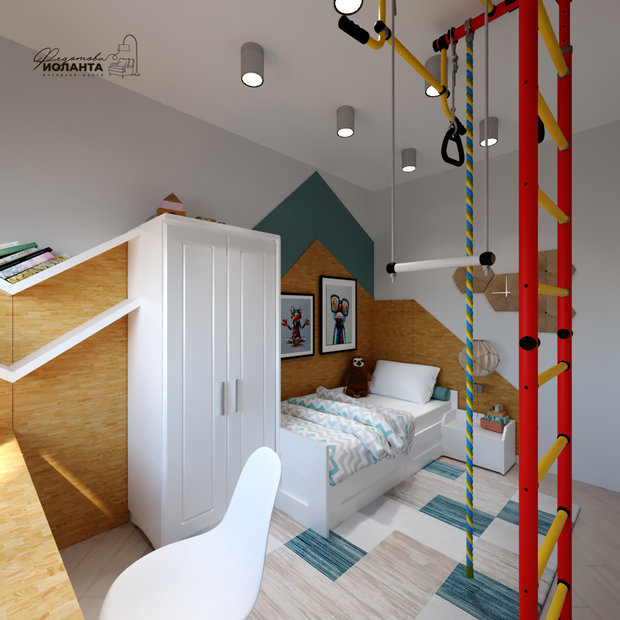Фото из портфолио Детская комната 2 – фотографии дизайна интерьеров на INMYROOM
