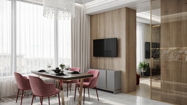 Фото из портфолио Дом на Тишинке – фотографии дизайна интерьеров на INMYROOM