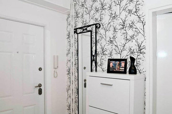 Фотография: Прихожая в стиле Скандинавский, DIY, Малогабаритная квартира, Квартира, Дома и квартиры – фото на INMYROOM