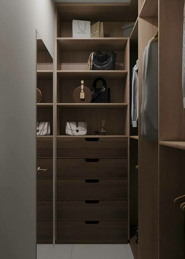 Фотография: Гардеробная в стиле Современный, Проект дня – фото на INMYROOM