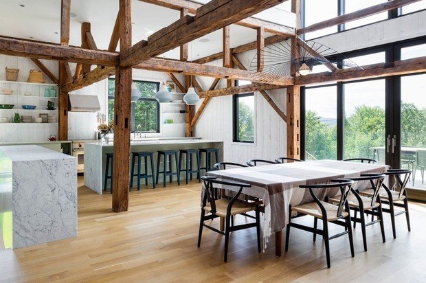 Фотография: Кухня и столовая в стиле Прованс и Кантри, Лофт, Скандинавский, Современный, Дом, Советы, Дача, Вилла, Шале, Эко – фото на INMYROOM