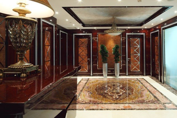 Фото из портфолио Офис в Москва-Сити – фотографии дизайна интерьеров на INMYROOM