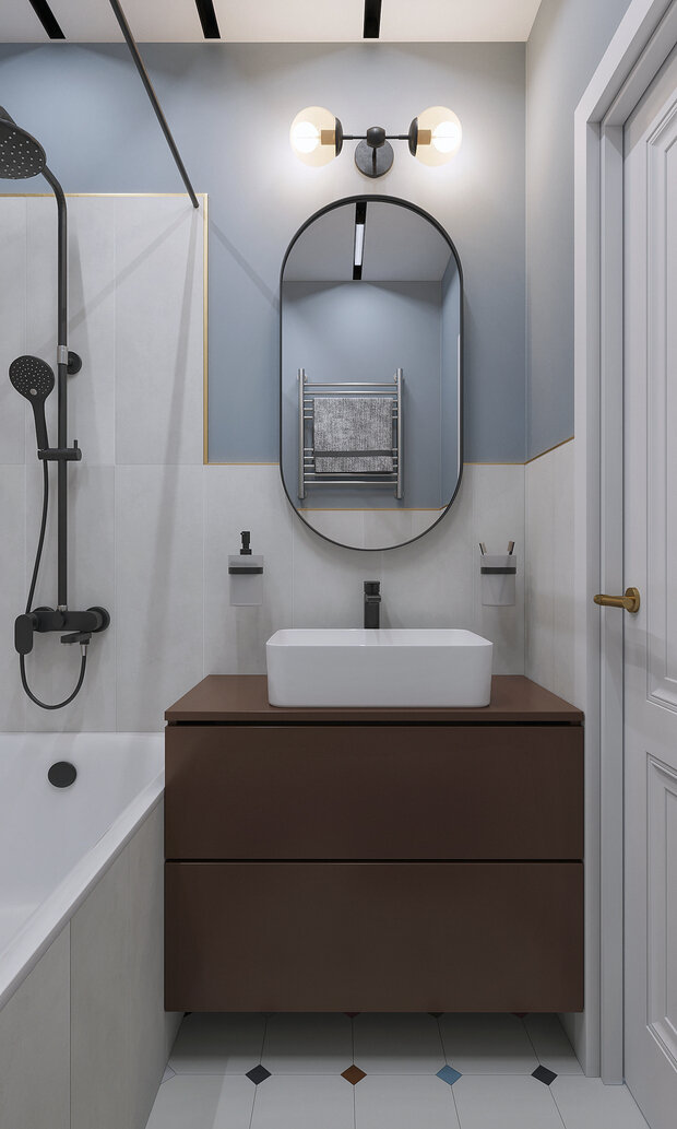 Фото из портфолио Квартира на Мичуринском – фотографии дизайна интерьеров на INMYROOM