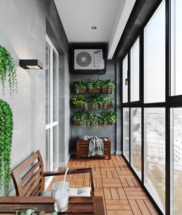 Фото из портфолио Балкон – фотографии дизайна интерьеров на INMYROOM