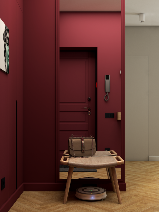 Фотография: Прихожая в стиле Современный, Квартира, Проект недели, Москва, 1 комната, до 40 метров, Ольга Шакирова – фото на INMYROOM